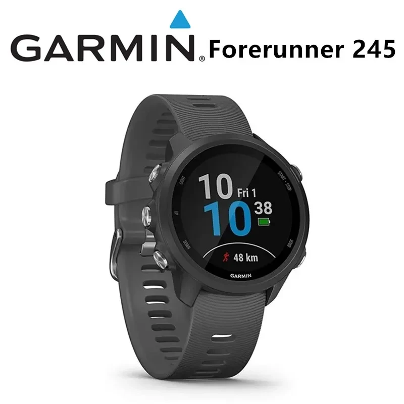 Garmin Forerunner 245 GPS Outdoor Running Training Optické srdcové hodinky Hodinky podporujú viac jazykov 95% nový originálny
