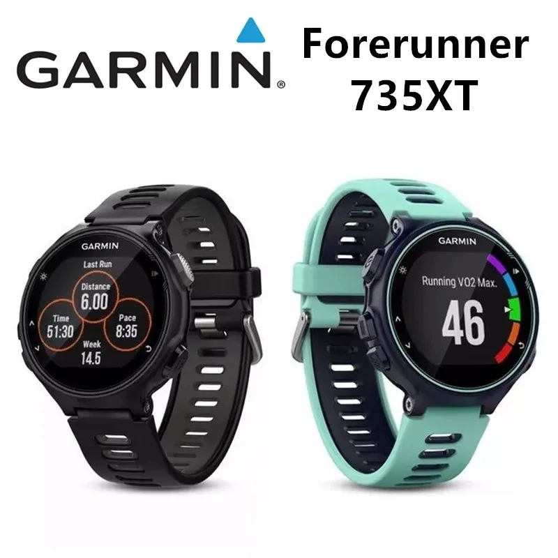 Garmin Forerunner 735xt GPS Outdoor Running, Swimming, Bicycle Ironman Triatlon Test srdcových frekvencií hodinky 95% Nové