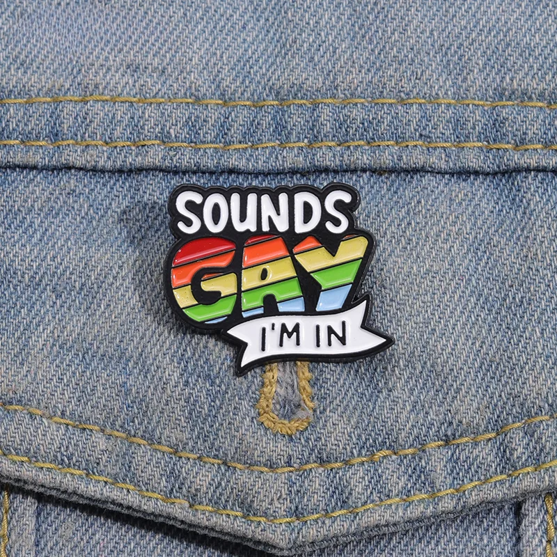 Gay dúhové smaltované špendlíky LGBT Pride Brošory klopne odznak pre batohové klobúky oblečenie šperky darček pre bisexuálne gayovia veľkoobchod