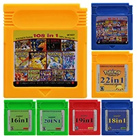 GBC Game Cabtridge 16 Bit Video Game Console Card Cons 108 61 v 1 všetko v jednom pre GBC/GBA/SP