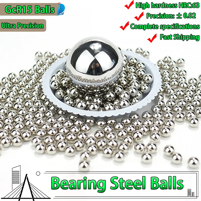 Gcr15 ložisková guľa High Precision Solid Solidless Gualls Gulils prasy poľovníctvo malá guľa 15.081/15,5/15,878/16/16,5 ~ 30 mm