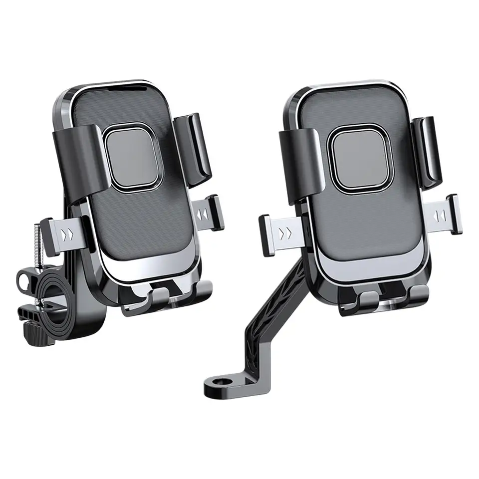 Generický motocyklový telefón Mount Bike Accessory Smartphone Clam Universal Scooter Telefónny klip pre jazdu na motorke na bicykli