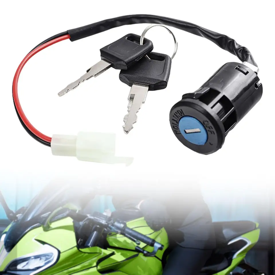 Generický spínač zapaľovania s kľúčmi pre motocyklový skúter Mini Bikes