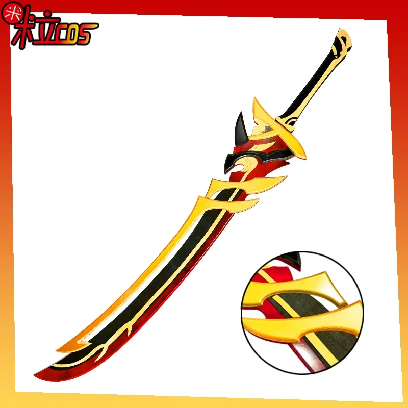 Genshin Impact arataki Itto Redhorn Stonethresher Sword Cosplay propags halloween kostýmy cosplay zbrane