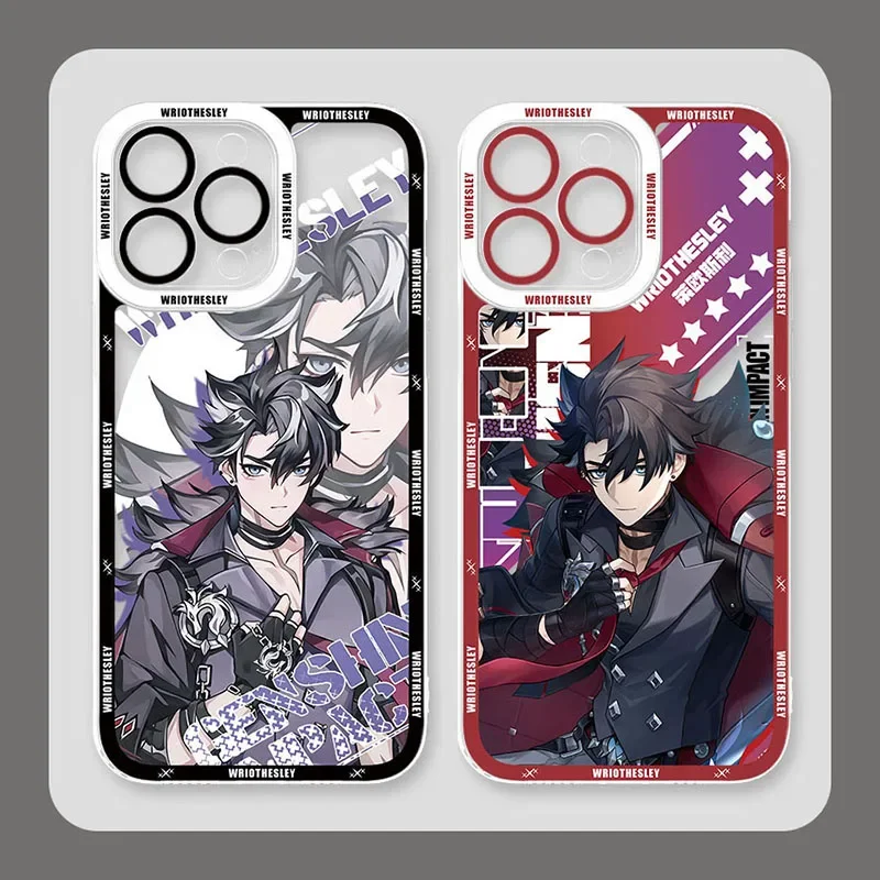 Genshin Impact Case pre Xiaomi Redmi 12 4G 12C 11a 10 10C 10x 9A 9C 9t 8a 7a K20 K30 Pro K50 Gaming K60 Ultra Wriothesley