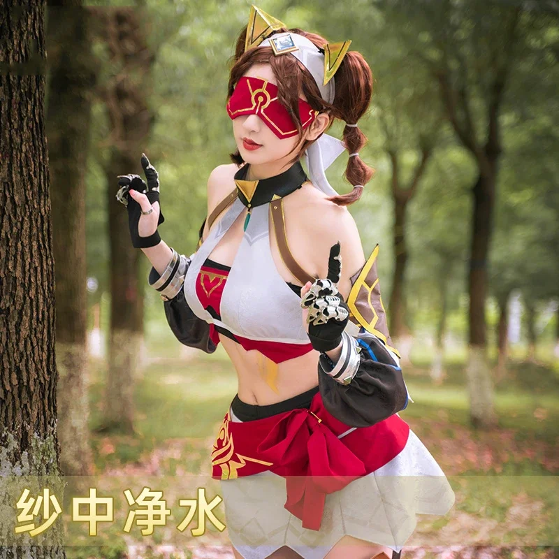 Genshin Impact Eremite Desert Clearwater Cosplay kostým Kostým Eremites Sumeru Cosplay Cosplay Halloween Woman Cosplay Game Game Cloth