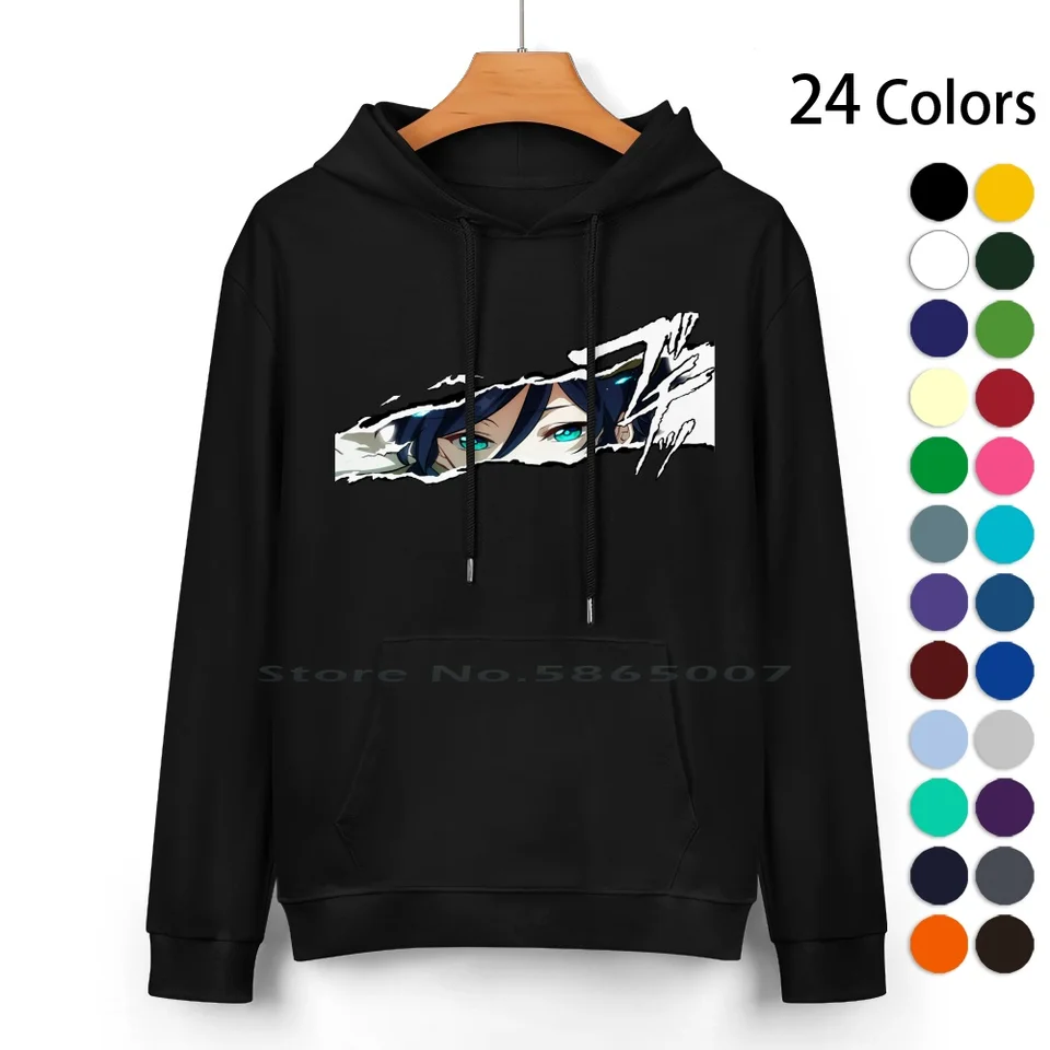 [Genshin Impact] Venti Cut-in Pure Cotton Hoodie Swater 24 Colors Venti Genshin Impact Mihoyo Gacha Games Anime Manga Weeb