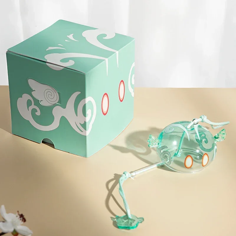 Genshin náraz slime slime vietor borosilikátové sklenené vietor zvončeky Japonské anime zavesené zvony dekorácie narodeniny ručný darček