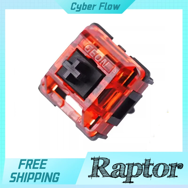 Geonworks Raptor MX Extreme Switch Quick Trigger Gaming Axis 45G Raptor MX Mechanický lineárny prepínač príslušenstva pre darček na klávesnicu