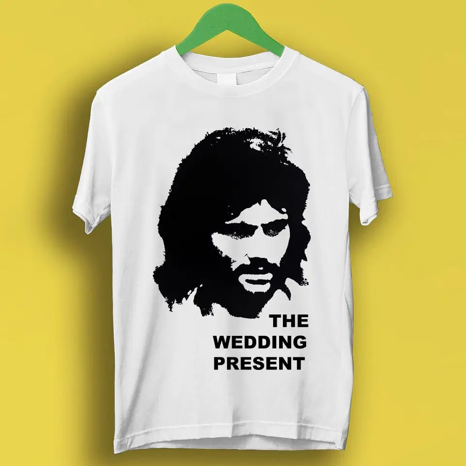 George Best The Wedding Present Jangle Indie Pop unisex retro 80.s tričko P7283