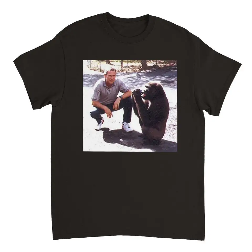 George Bush Harambe prezident Gorilla T tričko