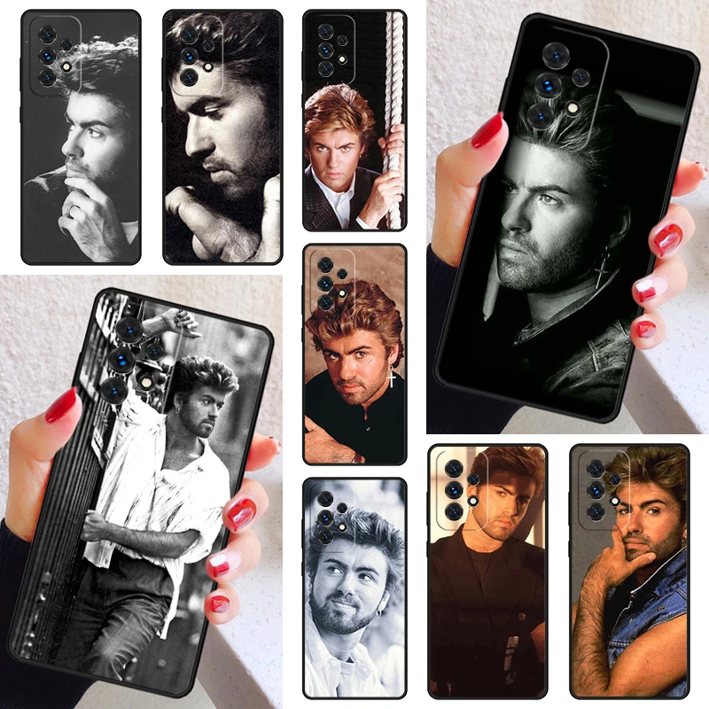 George Michael Handsome Singer Cover Case pre Samsung Galaxy A52 A72 A73 A20E A21S A50 A50 A42 A31 A40 A51 A71 A32 A32 A80 A91