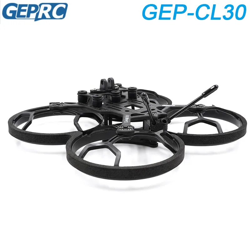 GEPRC GEP-CL30 CINELOG 30 Rámo z uhlíkových vlákien 3inch 126 mm rázvor kolies s vrtuľovými strážcami pre diely RC FPV Racing Quadcopter