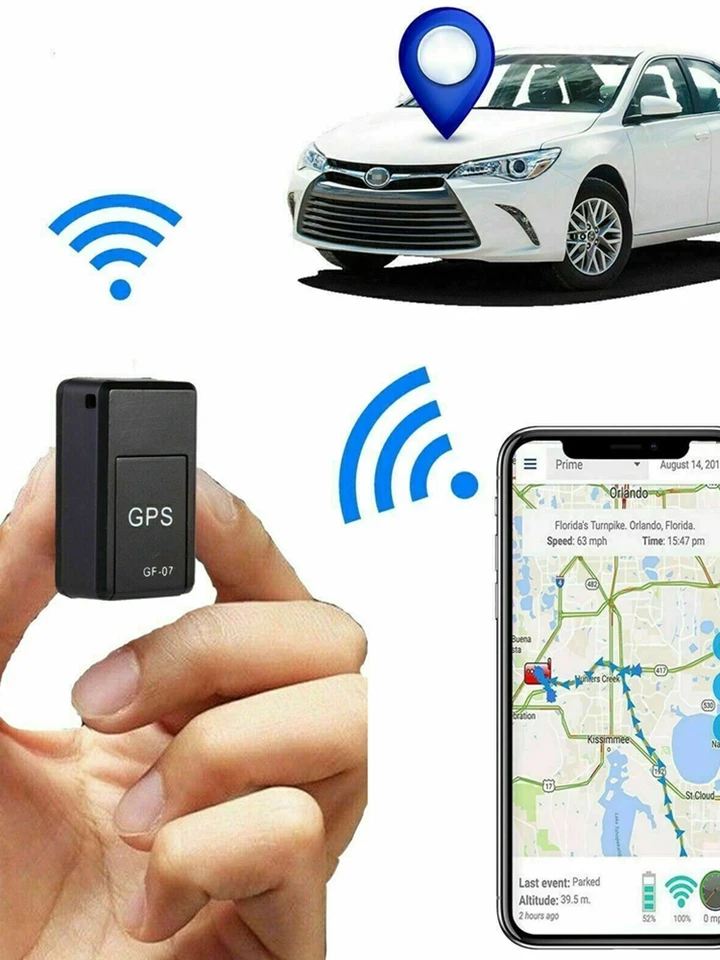 GF-07 Sledovanie vozidla v reálnom čase Magnetická SIM Správa polohy proti krádeži