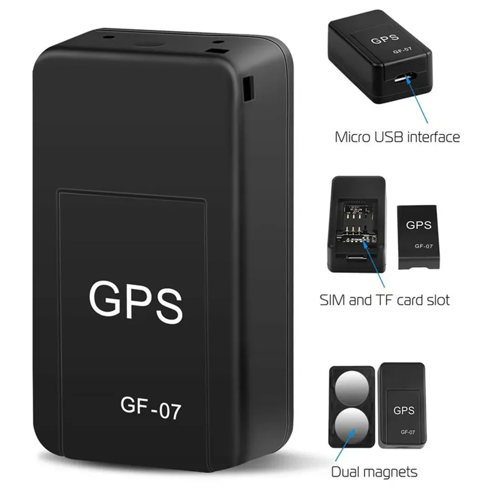 GF07 Magnetické vozidlo Tracker GPS polohovanie polohy v reálnom čase sledovanie magnetu Adsorpcia Mini lokalita SIM SIM Vložky Správa Pets Pets Anti-Lost