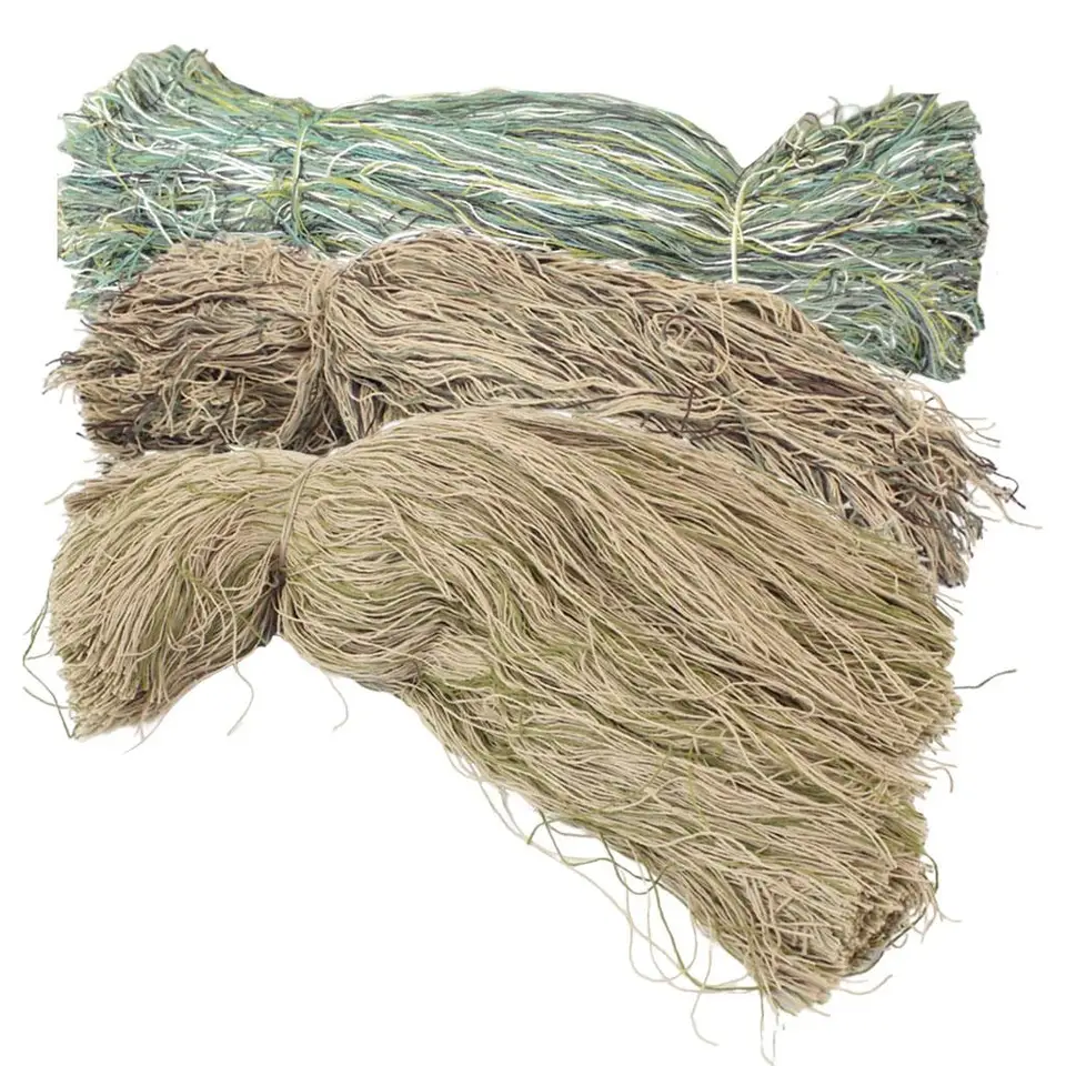 Ghillie Suit Thread Syntetická priadza ghillie pre camo priedušné unisex pre divočinu Photography CS Hunting Youth