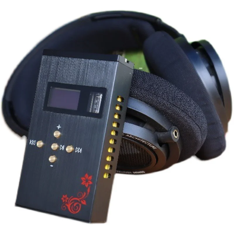 Ghost H1 BILE TREA DSD Tvrdé riešenie bezstratového prenosného prehrávaču AK4493 CS43198 ES9038Q2M USB DAC OTG zosilňovač pre slúchadlá