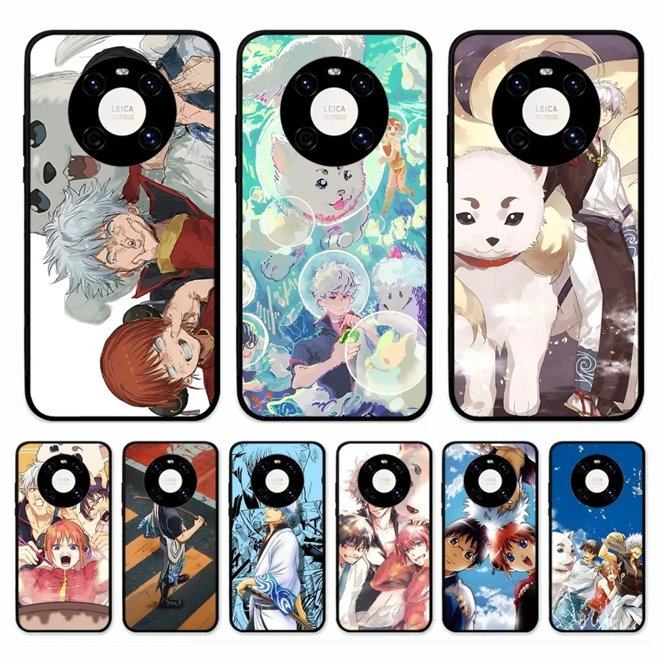Gintama Anime Art Phone Case pre Huawei Mate 10 20 30 40 50 50 Lite Pro Nova 3 3i 5 6 SE 7 PRO 7SE