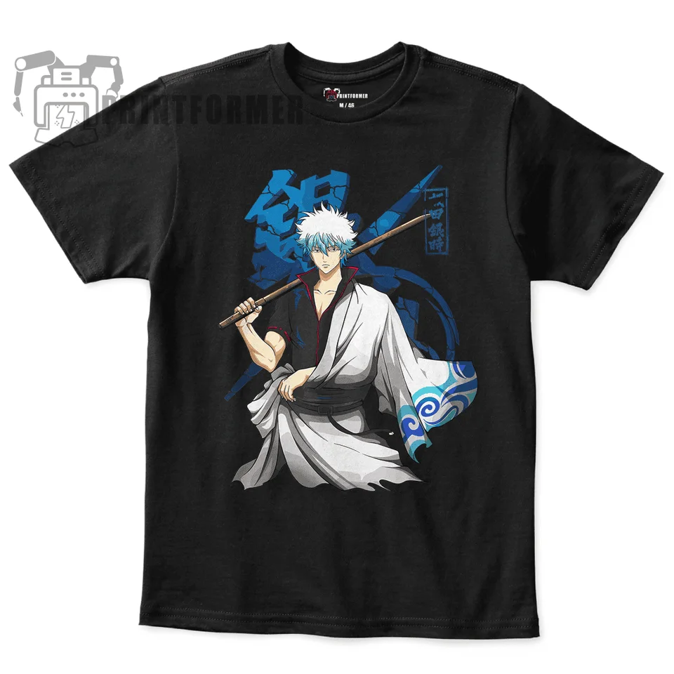 Gintama Anime Tshirt Graphics Darček pre milovníka anime všetkých veľkostí bavlna 100 bavlna