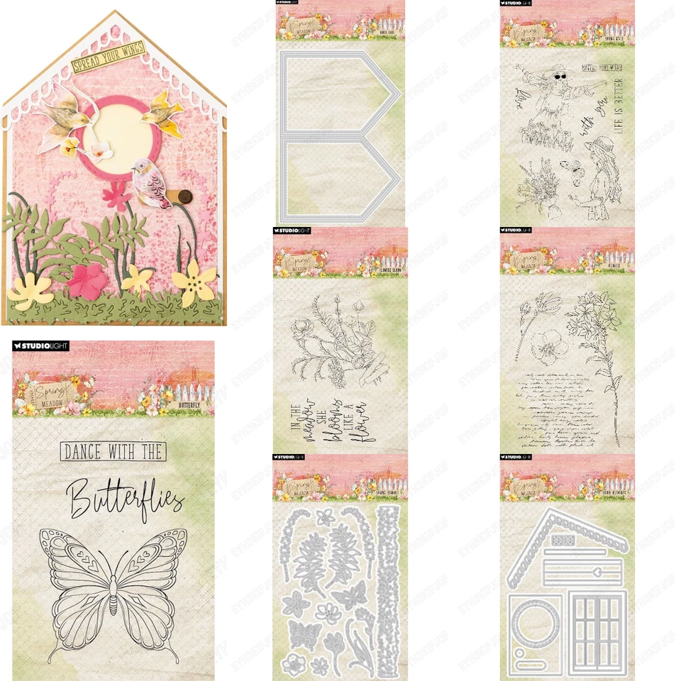 Girl Flower 2025 New Metal Cutting Dies Stamps for Scrapbooking Craft DIY šablóna dekora