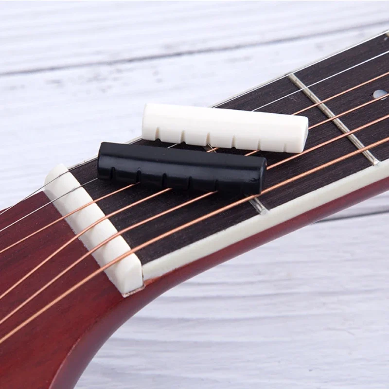 Gitara String vankúš Folk Guitar Horná a dolná kravská krava vankúš most String vankúš gitara Univerzálne prístrojové príslušenstvo