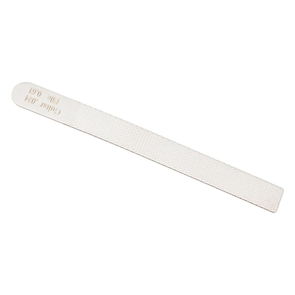 Gitarové matice súbory podpis Guitar Guitar Opravy súpravy na opravu náradia Rustproof Unniversal 12.5cmx1.4cm 3ks Bass Crowning File