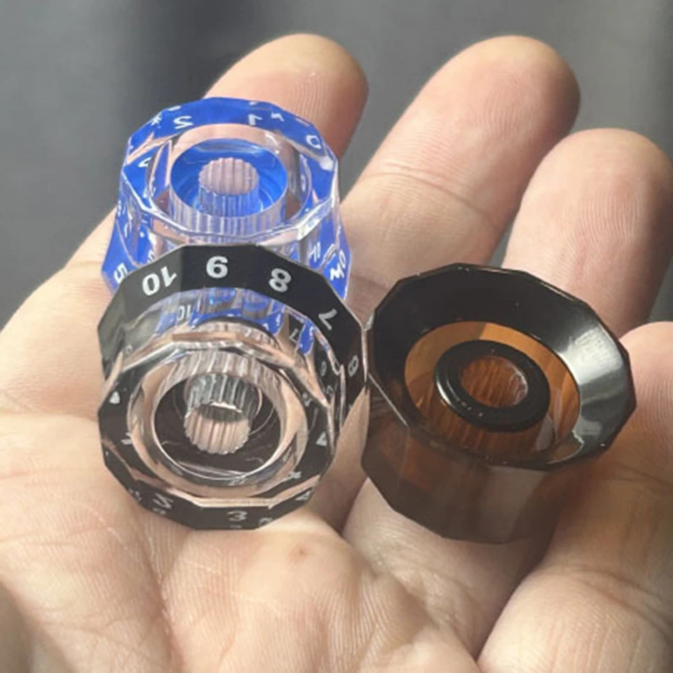 Gitarové prispôsobenie spodného priemeru 25 8 mm LP Elektrické gombíky Elektrické gombíky Ľahko inštalujúca vysoko kvalitné plastové viacfarebné