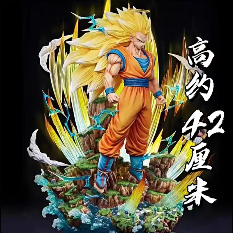 GK Dragon Ball Infinite Počiatočný prebytok Super tri opice kráľ scéna Model Model stolová dekorácia Zhromaždenie darček k narodeninám