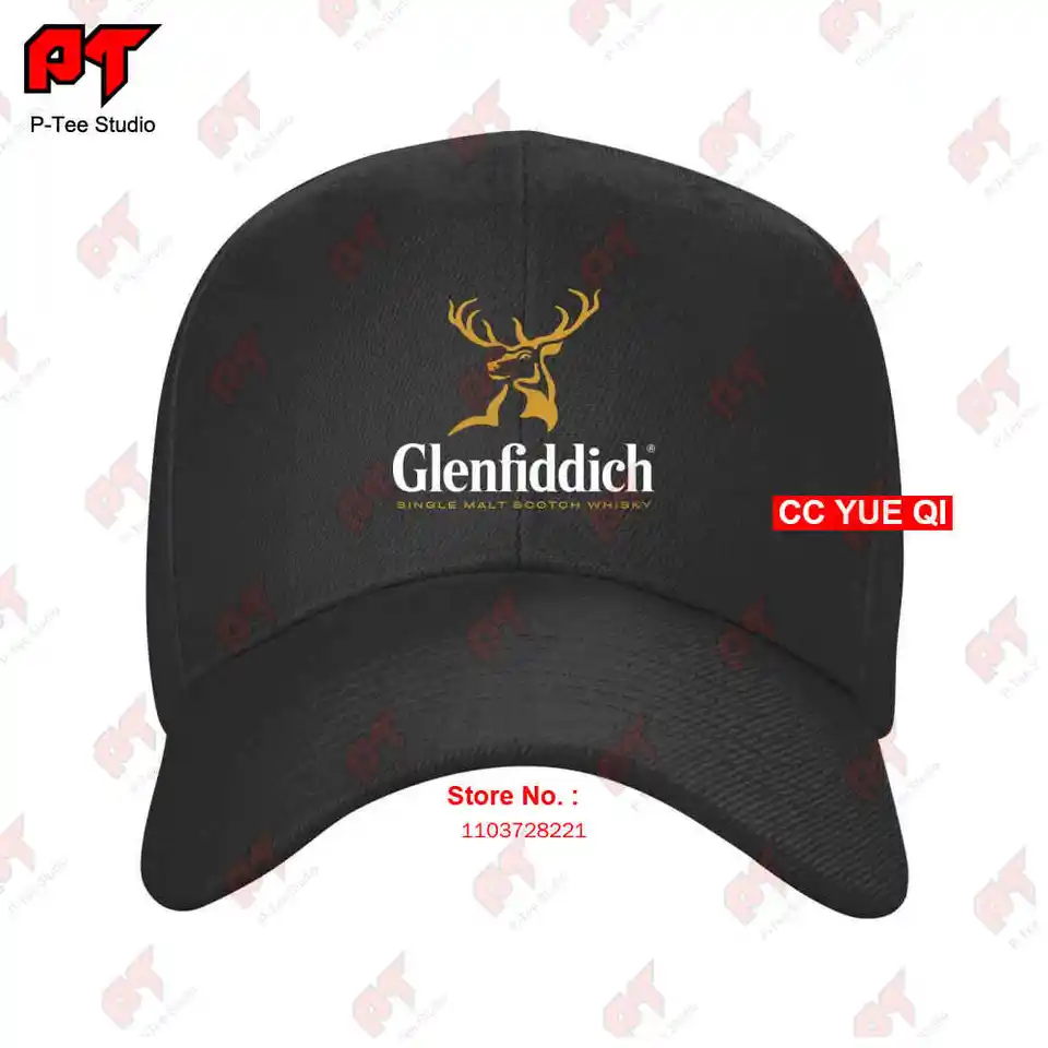 Glenfiddich Single Malt 1887 Škótska whisky alkohol baseball čiapky kamión JJ6E