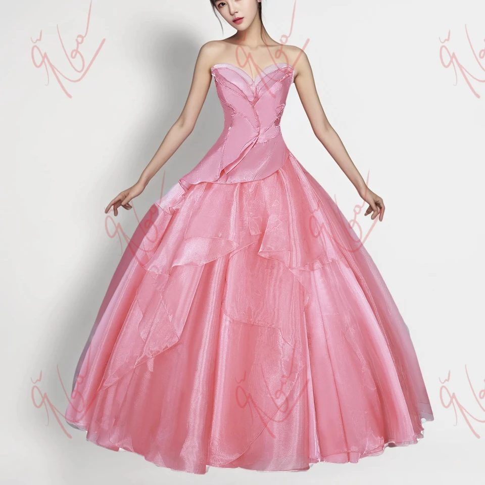 Glinda Wicked Cosplay kostým maskovanie dospelých žien ružové šaty halo halo roleplay ženské šaty fantasy outfit halloween karneval oblek