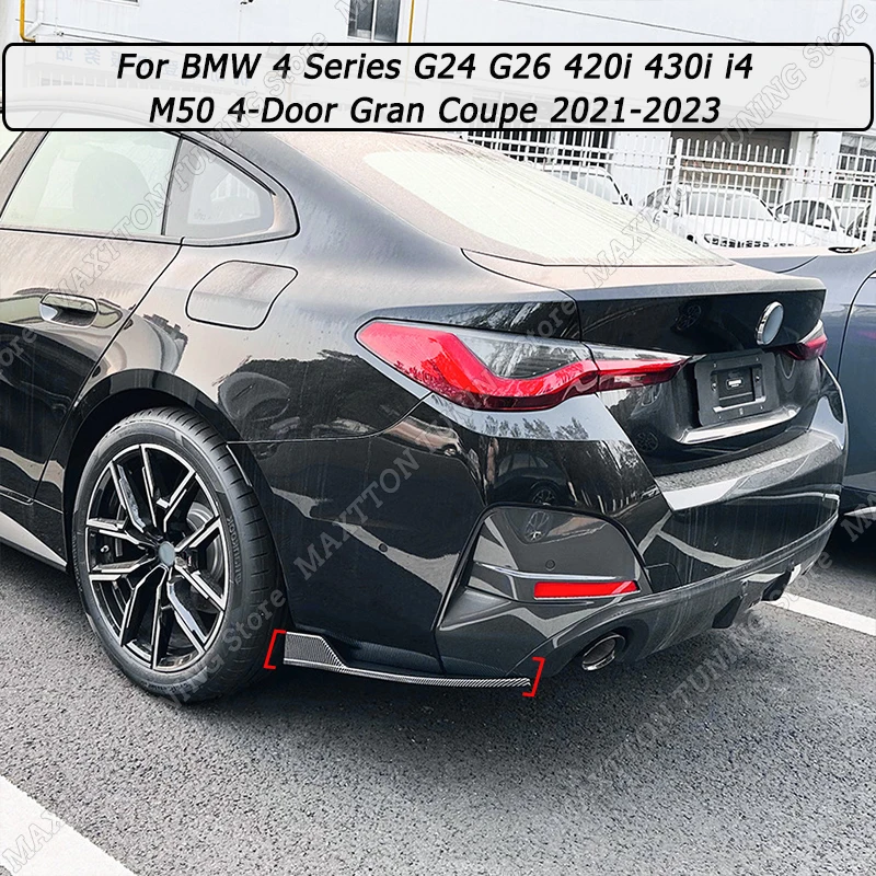 Gloss Black Abs pre BMW 4 série G24 G26 420I 430I I4 M50 4-dverový gran Coupe 2021-2023