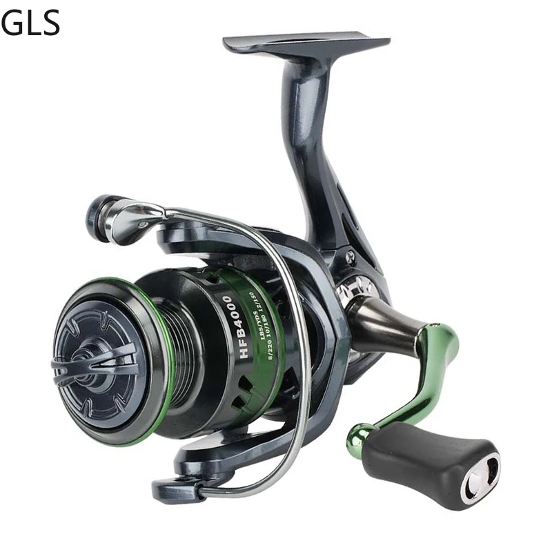 GLS 13+1BB Slijtvaste Zoetwater Karper Vissen Vissen Max Drag 5-10KG Lichtgewicht Spinning Vissen Wiel Salt Water Fishing Roel