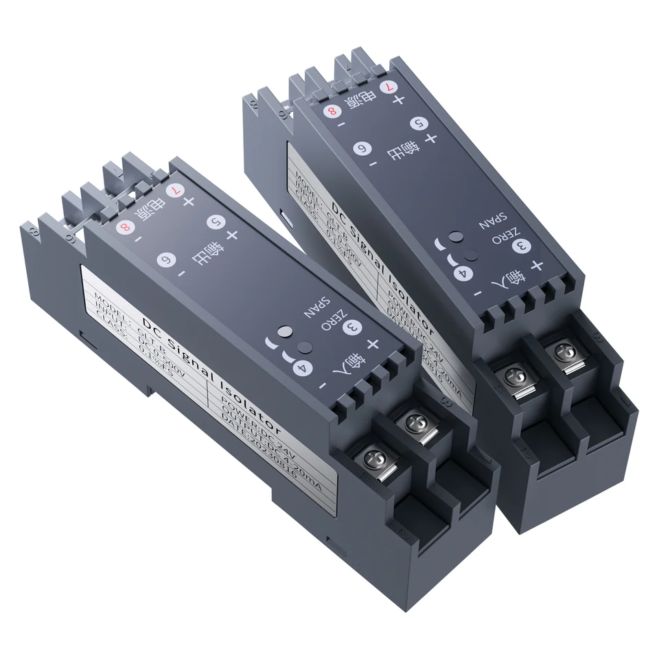 GLT -B malý prevodník signálu -10A -10A -2000V -2000V na 4-20MA 0-10V 0-5V RS485 Izolátor signálu DC24V Analógový vysielač signálu