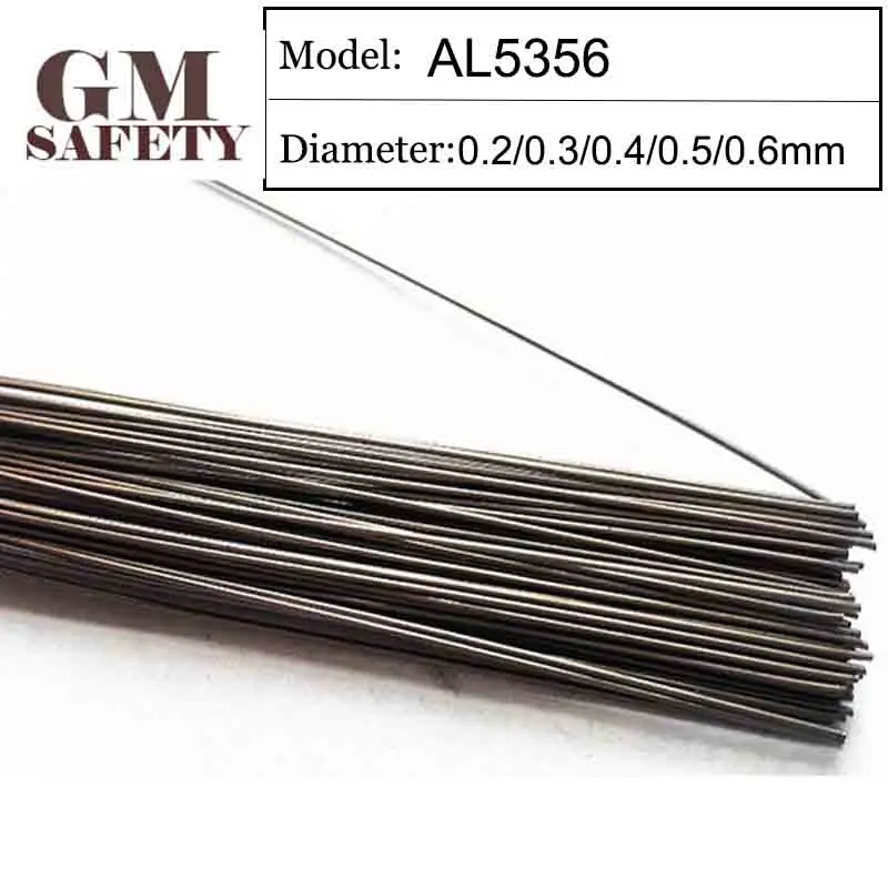 GM Zvárací drôtový materiál AL5356 z 0,2/0,3/0,4/0,5/0,6 mm laserové zváracie plnivo 200ks/1 trubica GMAL5356
