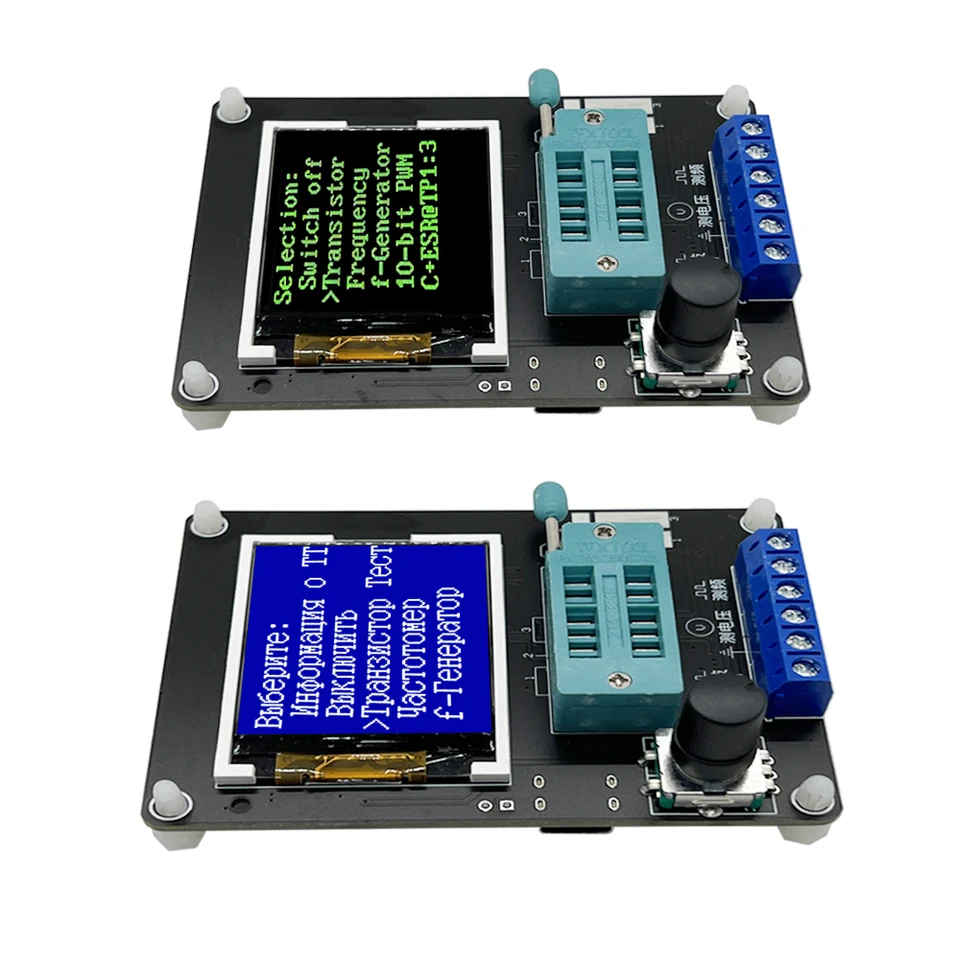 GM328A Tranzistor DIODE LCD tester LCR kapacita ESR Frekvencia frekvencie merača PWM Square Wave Generátor Elektronické súpravy
