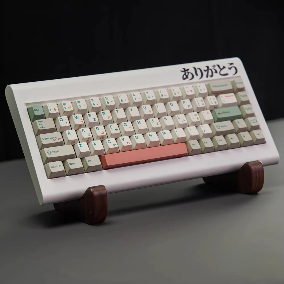 GMK 9009 Retro KeyCap Set 159Keys Cherry Profile Key Caps Custom Language IOS Keycaps pre mechanické klávesové herné príslušenstvo