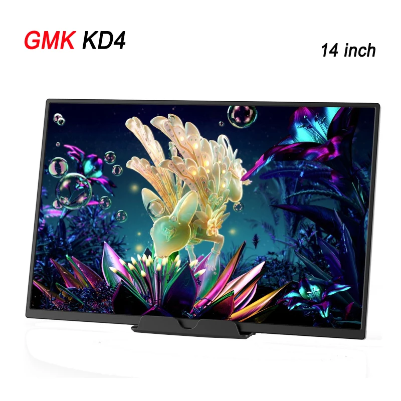 GMKTEC GMK KD4 14-palcová obrazovka IPS prenosný monitor HDR 1080P 1920x1200 prenosný počítač PLAMON PLAMON PLAMON COMERION SCRONSION HDMI TYP-C