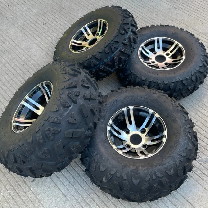 Go Kart Karting ATV UTV Buggy 23x7-10 22x10-10 palcový koleso bezdušová pneumatika s pneumatikou s nábojom