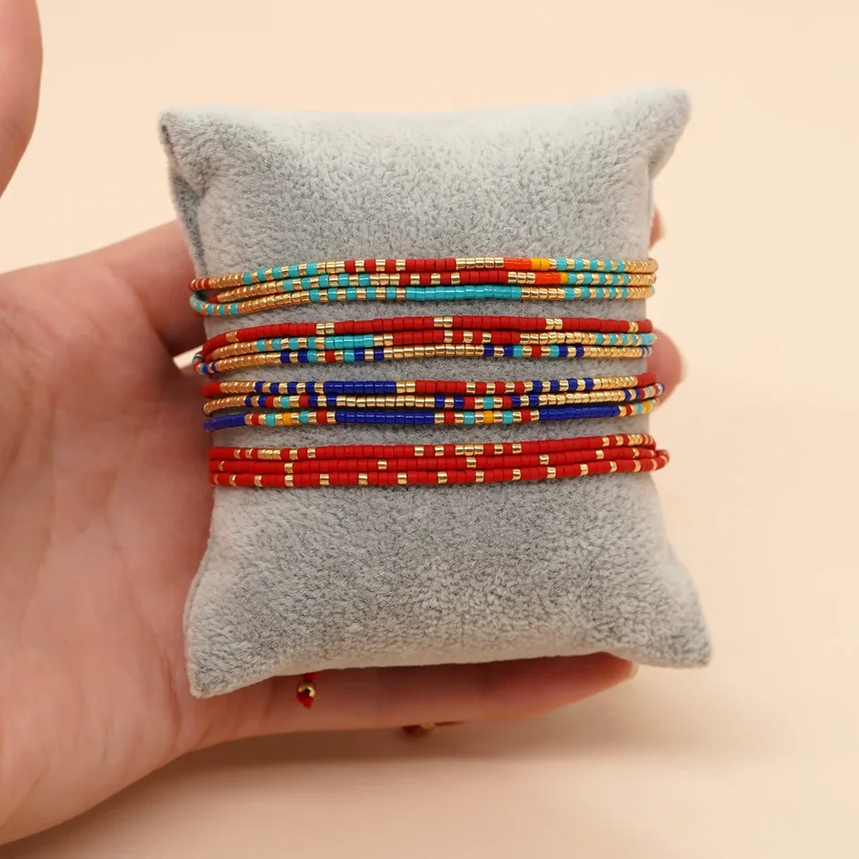 GO2BOHO Rodák Style MIYUKI Náramok pre ženy Fashion pád zima Jednoduché náramky šperky šperky darček Pulzeras femme