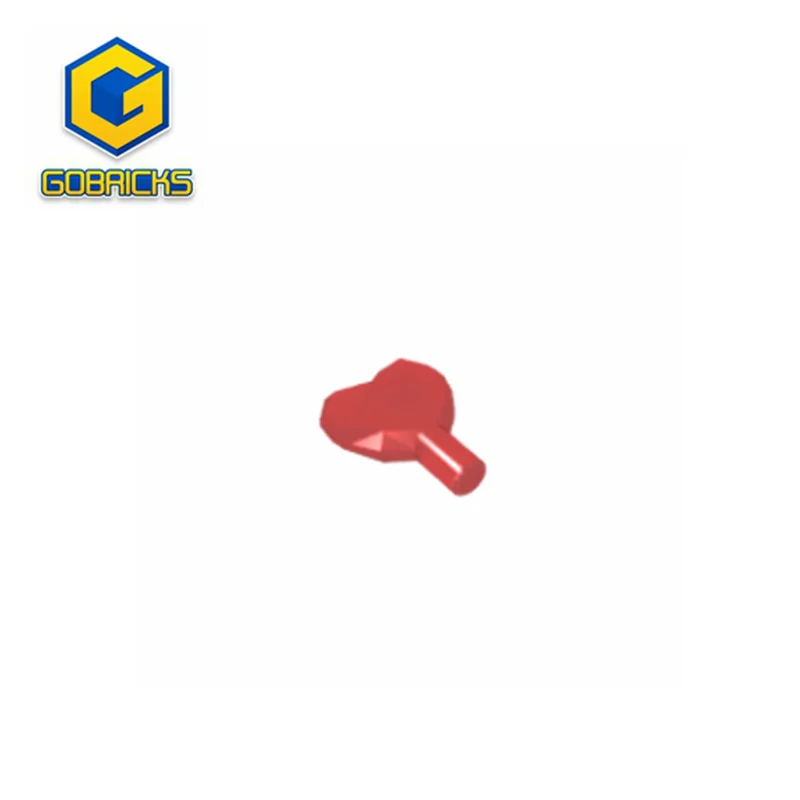 Gobricks GDS -2017 Rock - Heart Jewel s hriadeľom kompatibilnou s 15745 kúskami detských hračiek