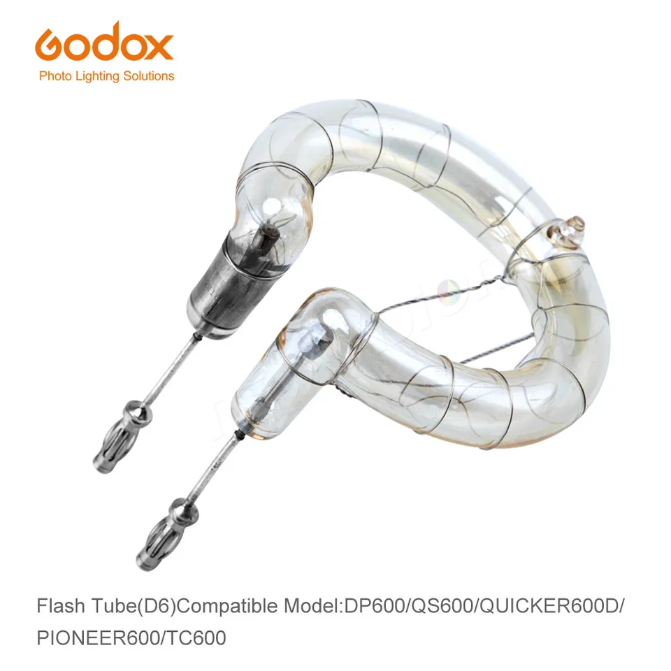 Godox 600WS Profesionálna flash trubica vhodná pre Godox Studio Flash DP600 QS600 Rýchlejšie 600D Pioneer 600 TC600