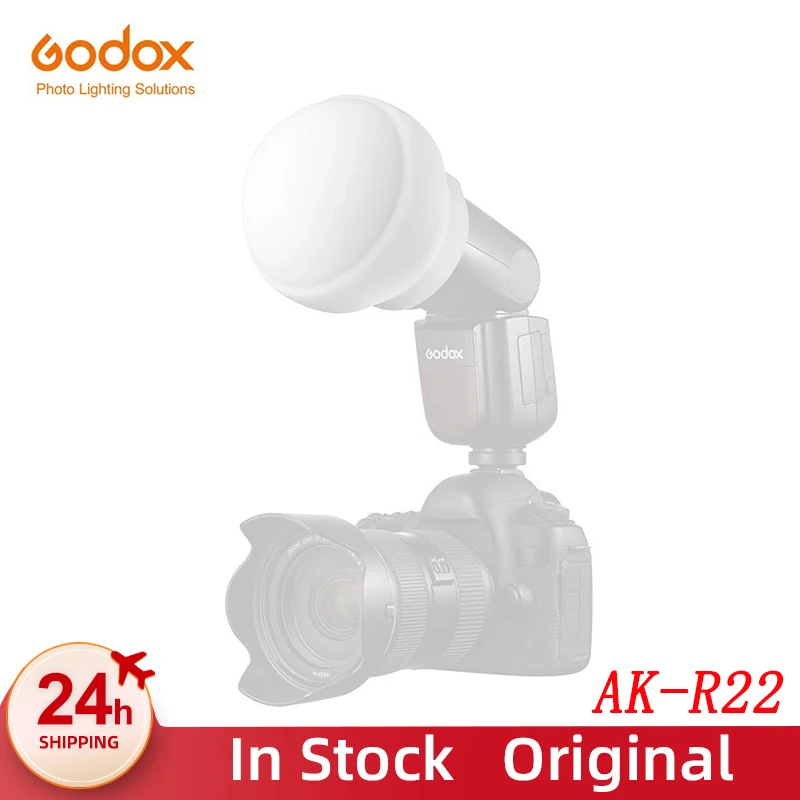 GODOX AK-R22 AKR22 SICICALE Difúzna súprava DOME pre Godox V1 AD100PRO, AD200PRO Pridať H200R