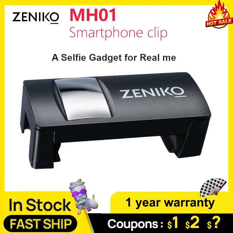 Godox Zeniko MH01 Smartphone Clip Selfie Smartphone Tarod Don pripojenie pre značky telefónu Variou