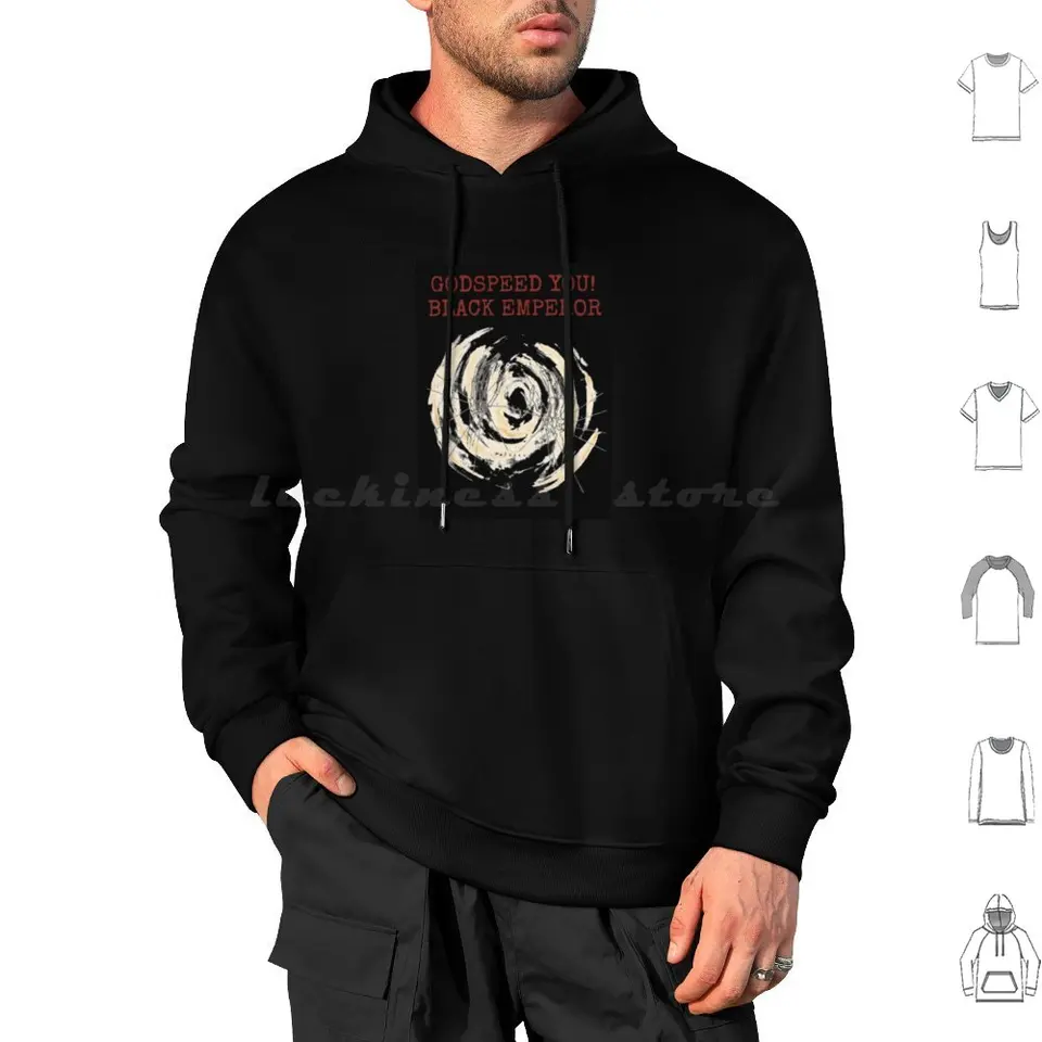 Godspeed You Black Emperor Art Hoodies s dlhým rukávom Godspeed You Black Emperor Godspeed You Black Emperor Stuff Godspeed