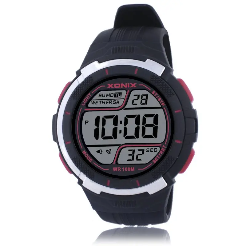Golden Top Brand 2023 Mens Classics Sports Watches Swim Digest Digital Led Vojenská módna neformálna elektronika náramkové hodinky GS