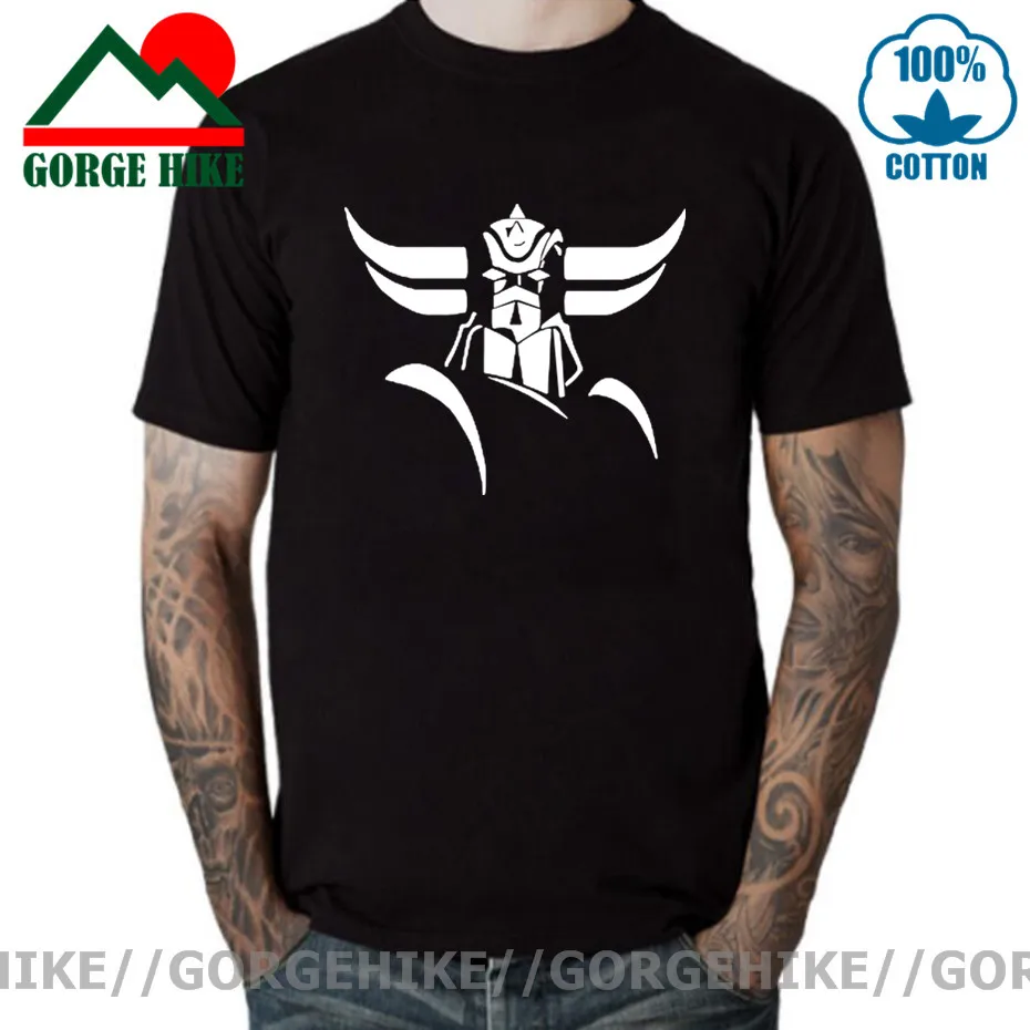 Goldorak Grendizer Mazinger Z Tričko Japanese Cartoon Design letné mužské tričká Tops krátke rukávy bavlnené tričko hombre camisetas