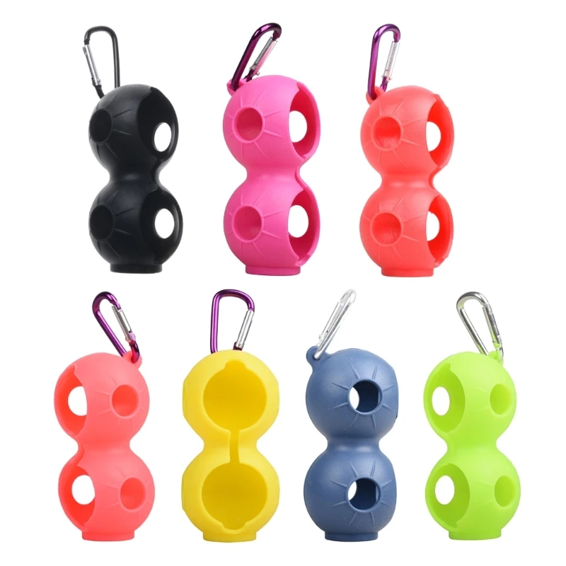 Golfové gule Ball Belt Clif Golfs Golfs Balls Ruckve Gofts Balls Holder Silikone Golf Balls