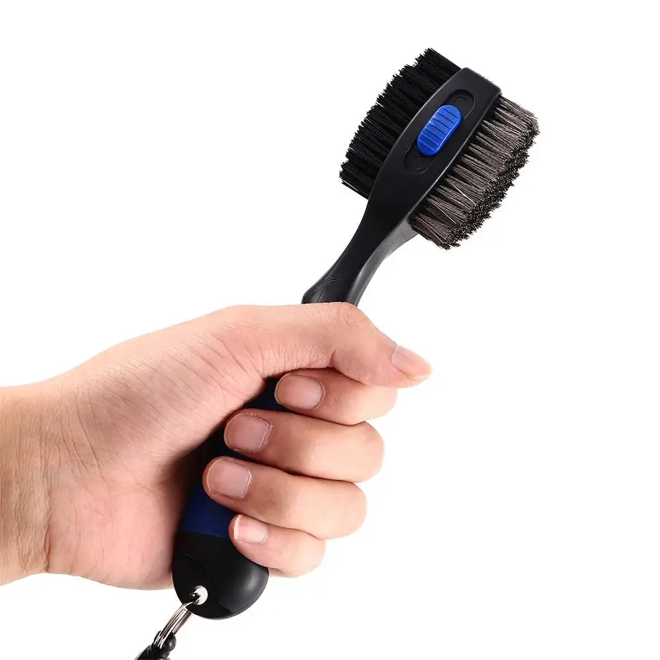 Golfové príslušenstvo čistiaci nástroj na čistenie nástroja Golf Club Golf Golf Cleaning Brusher Bethener Tool Zalubateľný čistič Groove Cleaner