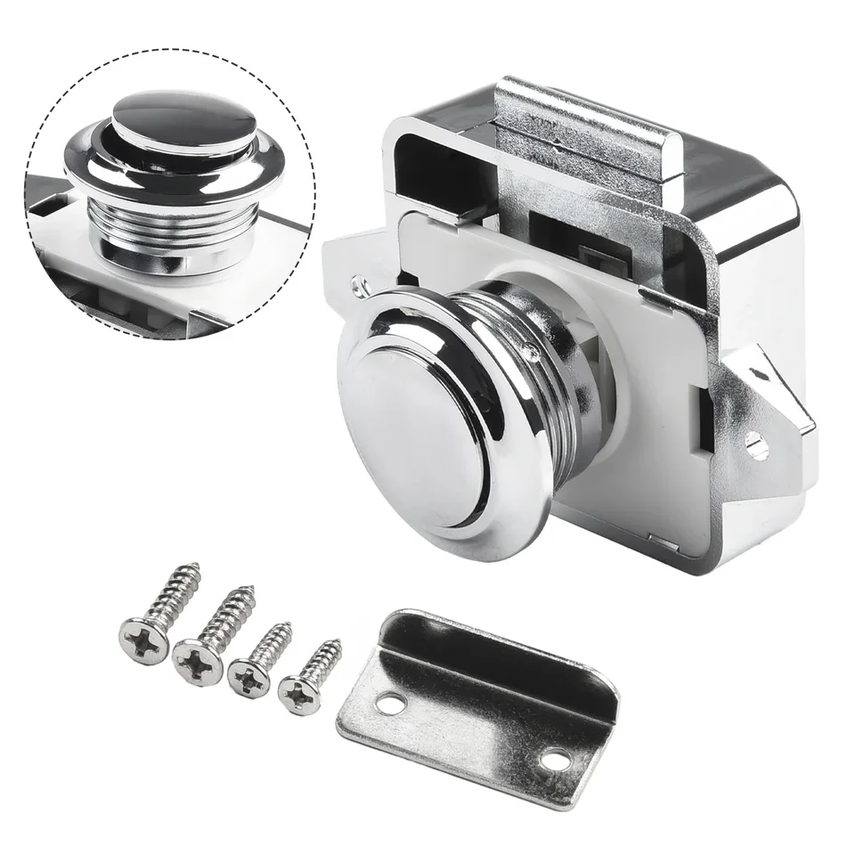 Gombík Catch Lock Lock Dvere Dvere Kabineta Camper Caravan Latch Gomb Caravan Latch Hardware Zásuvka