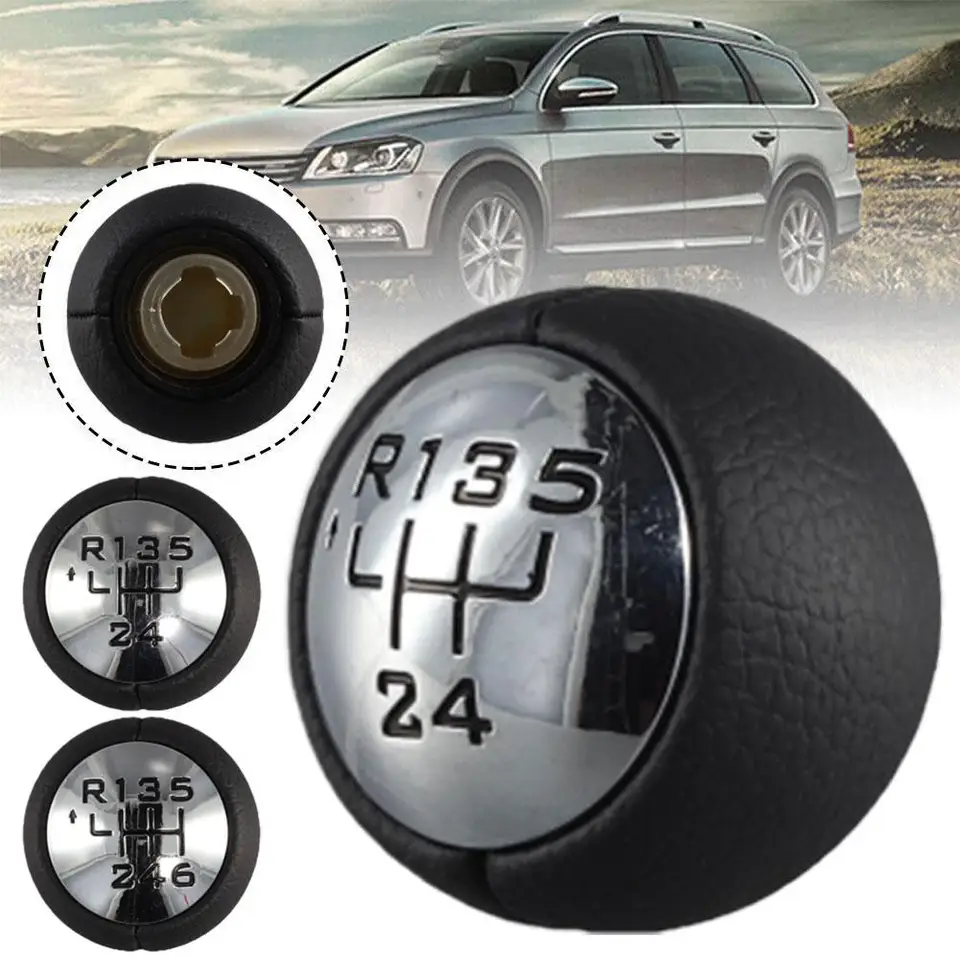 Gombík radov pre radenie pre Peugeot 307 308 3008 407 5008 807 5/6-stupňová čierna prevodová kolesá výmenné diely Výmena dielov Ľahká inštalácia